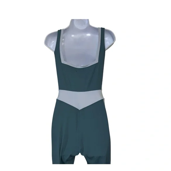 Yllw the brand ABLE LONG BODYSUIT- BODY GREEN size Large - Picture 5 of 6